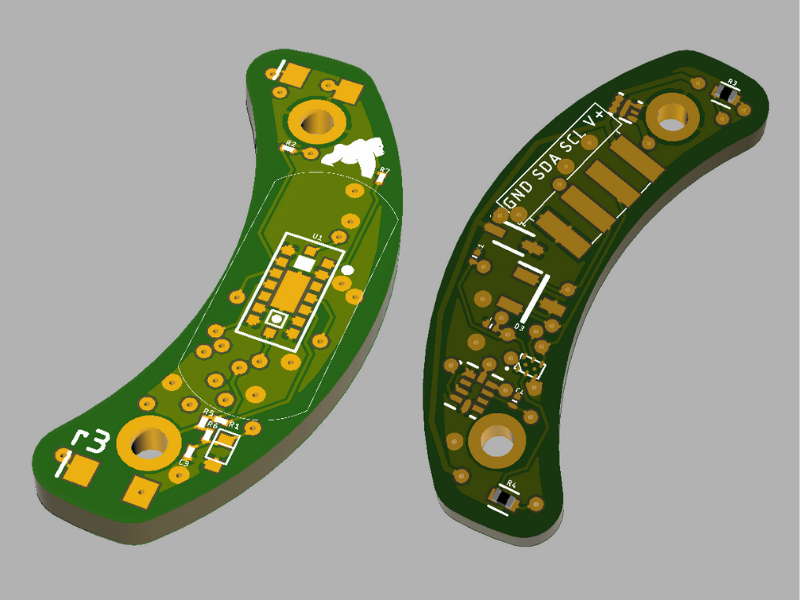 Optical Level Sensor PCB - 2 Sides